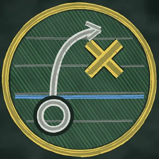 ChalkTalkFB logo: a football play drawn in chalk inside a circle
